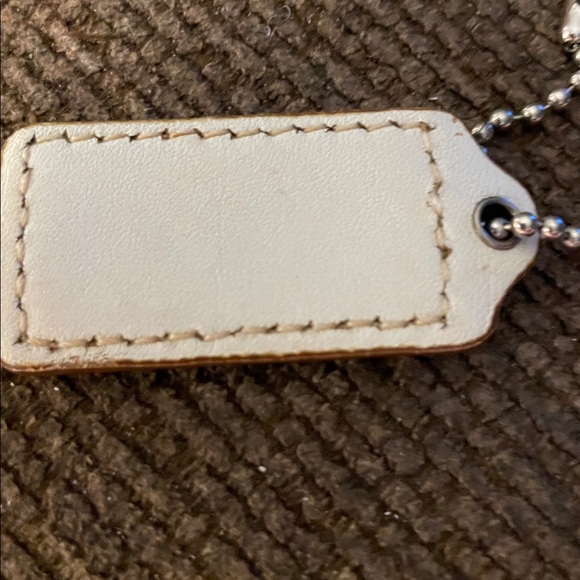 Coach Silver Heart Keychain - Picture 5 of 7